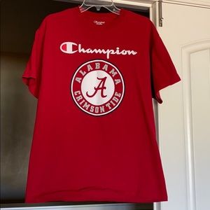 Men’s Champion red Shirt